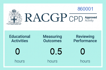 RAGCP approved activity 860001